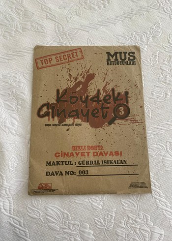Köydeki Cinayet 3 - Cinayet Dosyası