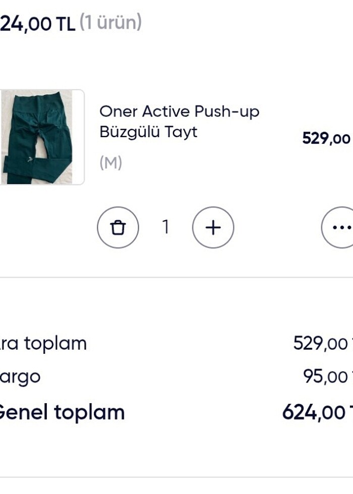 Büzgülu push up tayt - Görsel 3