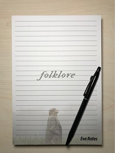  Beden Taylor Swift Folklore Albüm Not Defteri