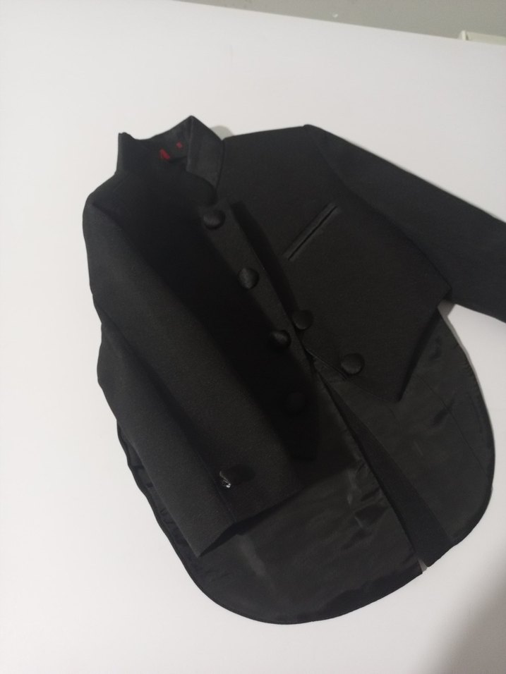 Çocuk Siyah smokin Takım Ceket - Görsel 5