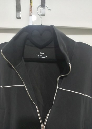 Siyah Fermuarlı Yüksek Yakalı Kadın Ceket - Görsel 5