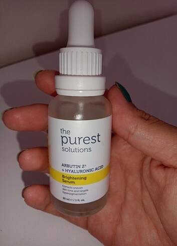 Purest sivilce ve leke karşıtı gözenek sıkılaştırıcı yüz serumu