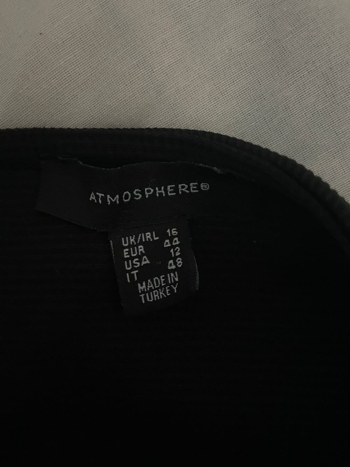 Siyah İnce Askılı Kadın Mayo - Görsel 2