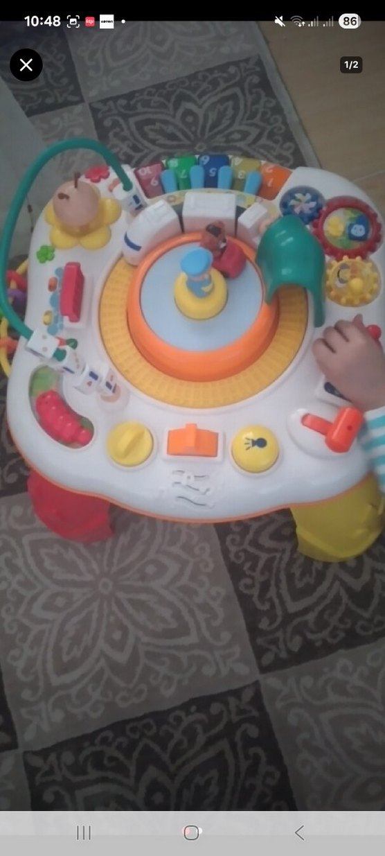 Renkli Eğitici Aktivite Masası - Görsel 2