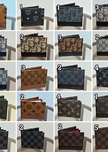 Kahverengi Kareli Erkek Cüzdanı - Görsel 2