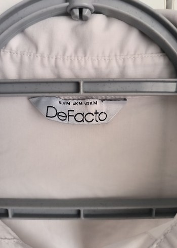 Düğmeli Beyaz Basic Kadın Gömlek - Görsel 2