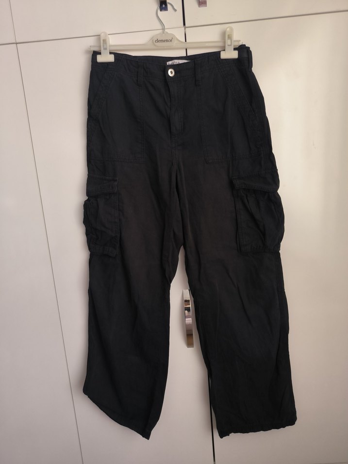 Bershka Siyah Kadın Pantolon - Görsel 2