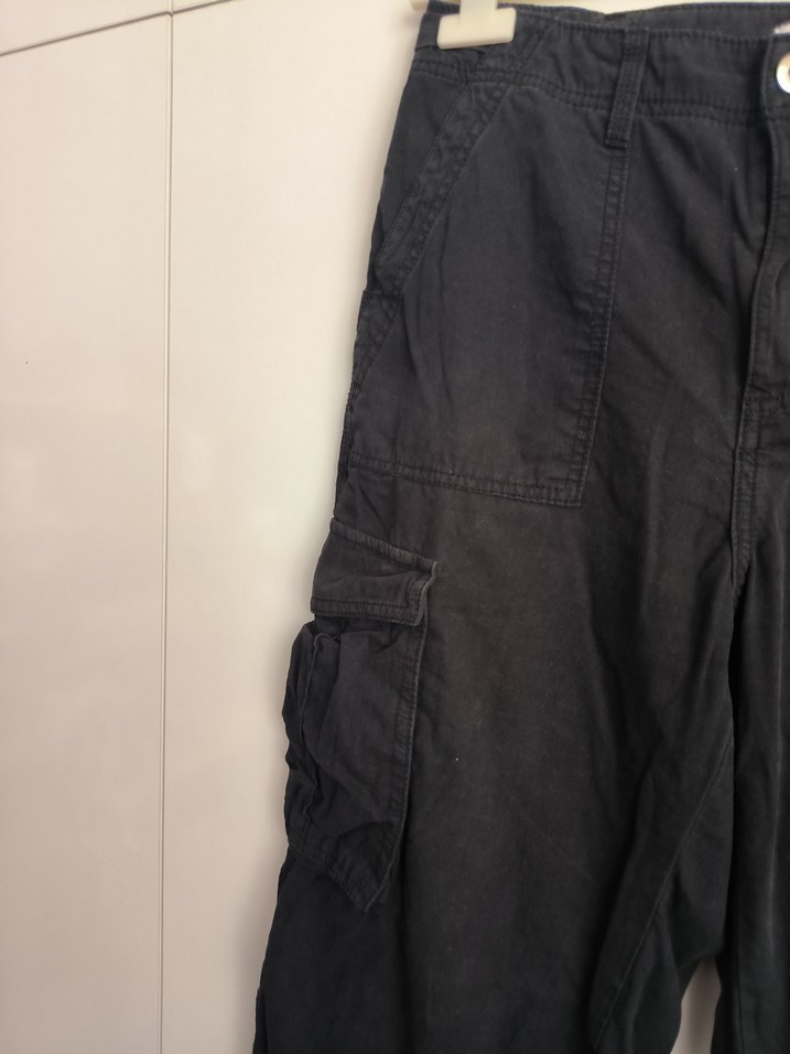 Bershka Siyah Kadın Pantolon - Görsel 4