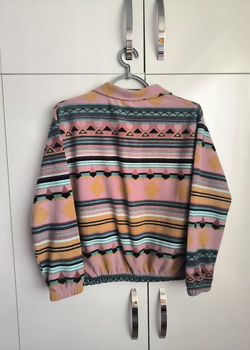 Bohem Çok Renkli Kadın Uzun Kollu Kazak - Görsel 3