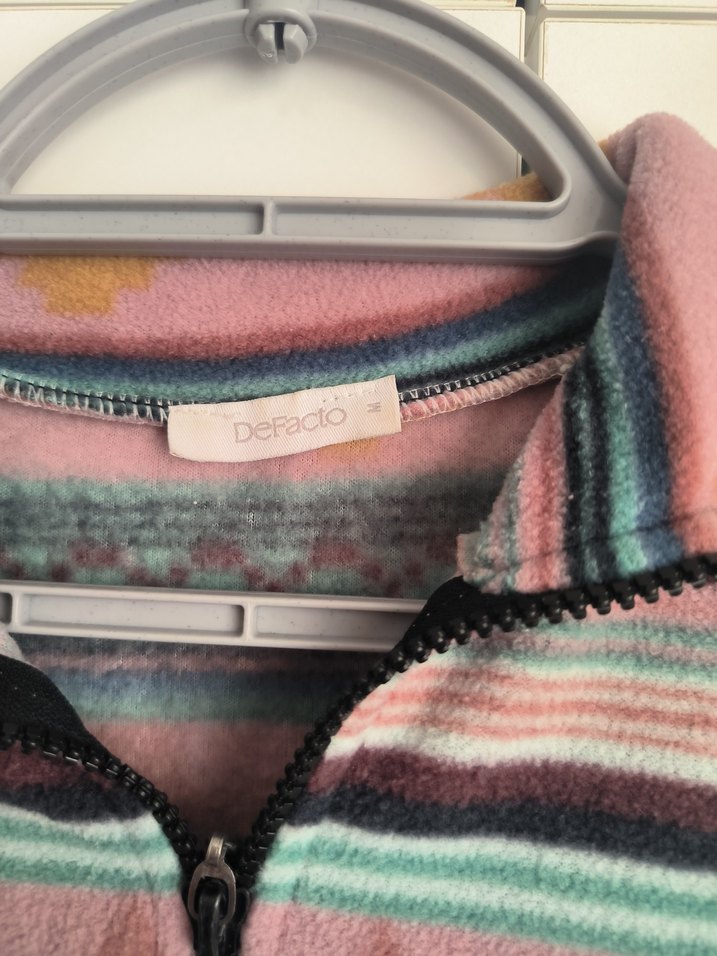 Bohem Çok Renkli Kadın Uzun Kollu Kazak - Görsel 2