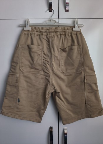 Bej Erkek Rahat Kesim Şort - Görsel 2