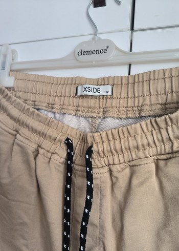 Bej Erkek Rahat Kesim Şort - Görsel 3