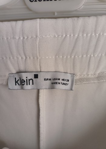 Beyaz Kadın Rahat Pantolon - Görsel 4