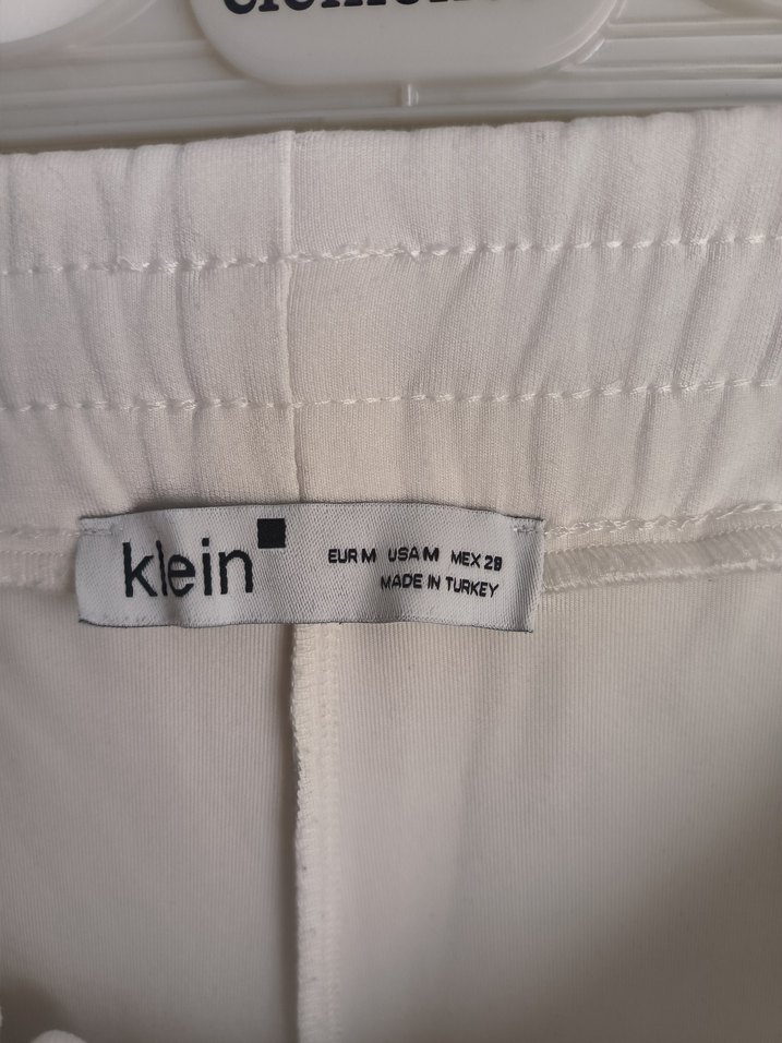 Beyaz Kadın Rahat Pantolon - Görsel 4