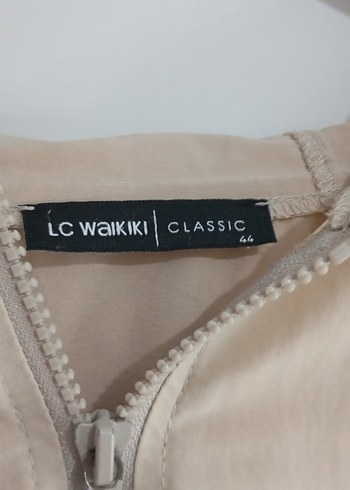 Bej Uzun Kadın Keten Ceket - Görsel 3