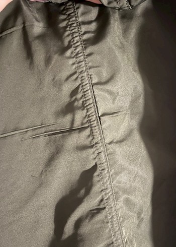 Düğmeli Yeşil Midi Kadın Ceket - Görsel 4