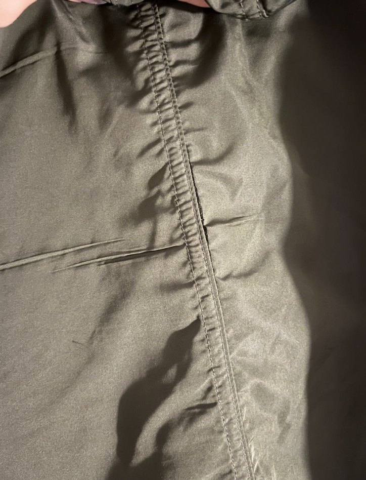 Düğmeli Yeşil Midi Kadın Ceket - Görsel 4