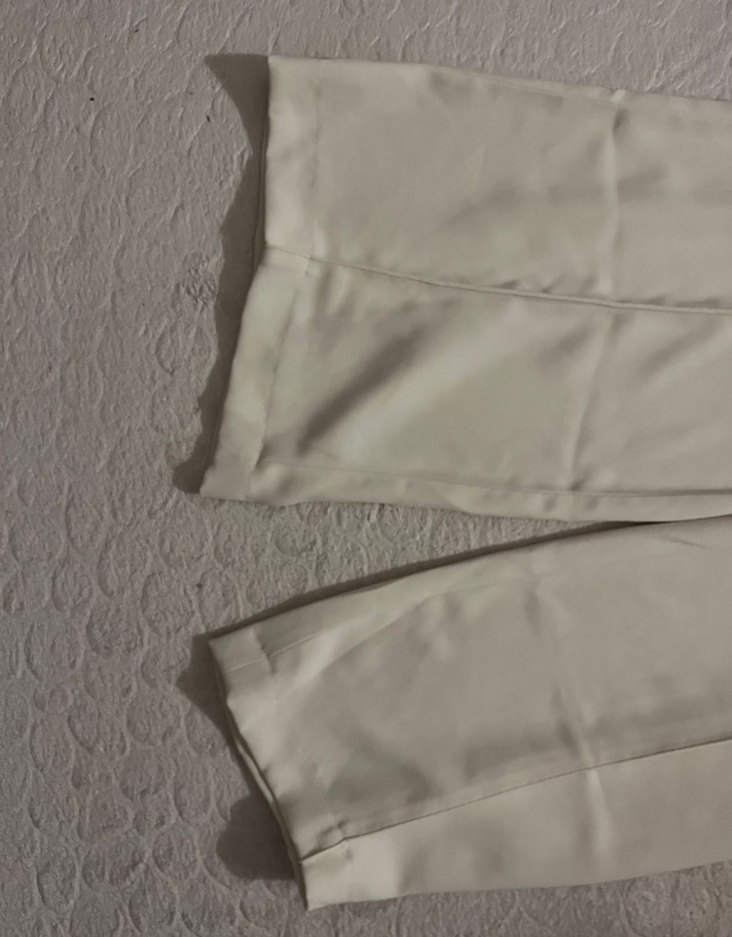 Mango Bej Kadın Kumaş Pantolon - Görsel 2