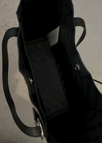 Guess Siyah Deri Kadın Çanta - Görsel 4