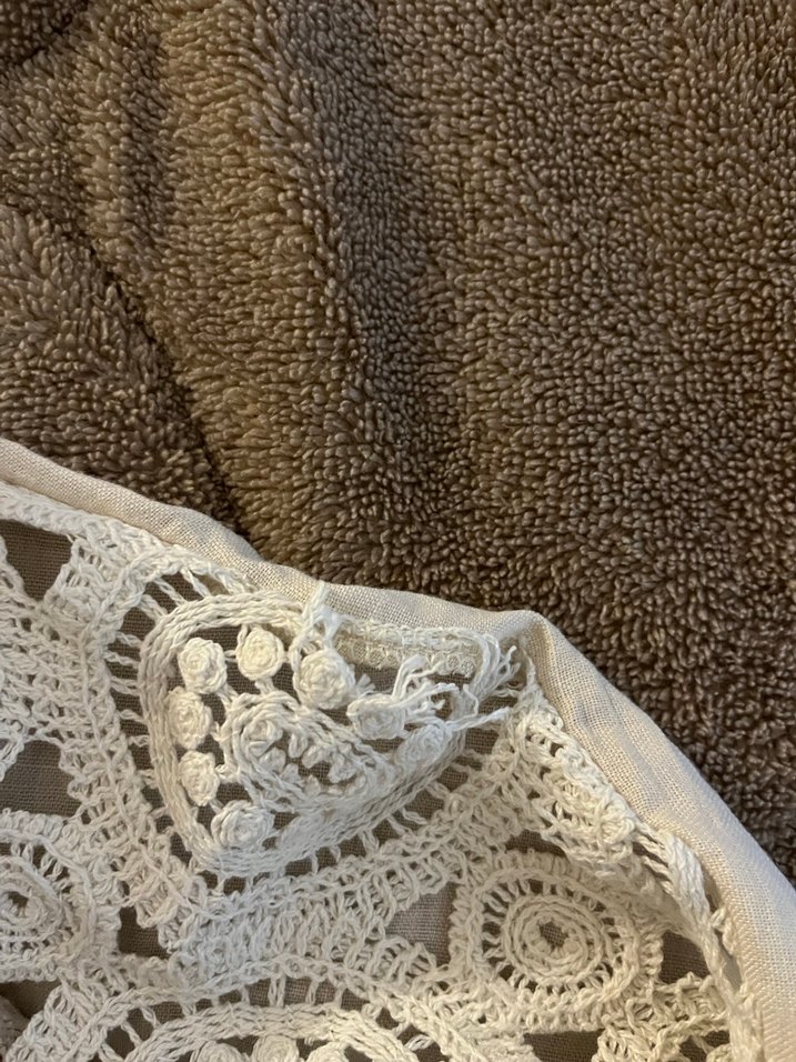 Nakışlı, düğmeli keten gömlek - Görsel 3