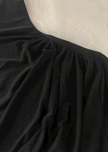 Siyah Drapeli  Bluz - Görsel 7