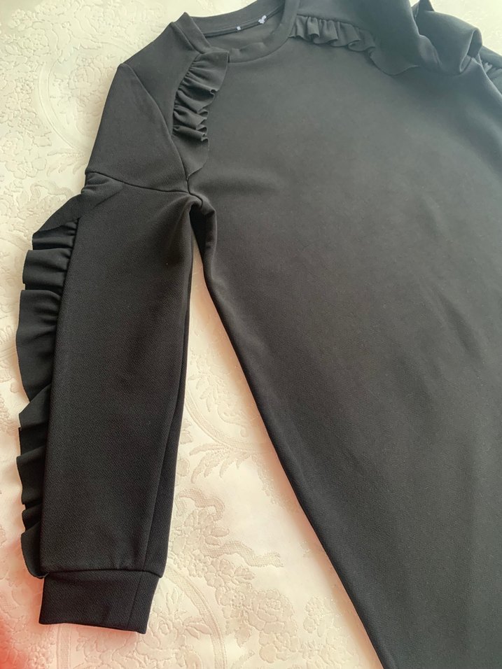 Fırfırlı trenç - Görsel 5