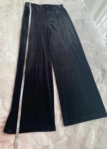 Mango kadife bol pantolon - Görsel 5
