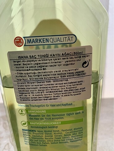 Isana saç toniği - Görsel 4