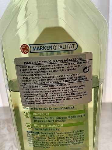 Isana saç toniği - Görsel 5