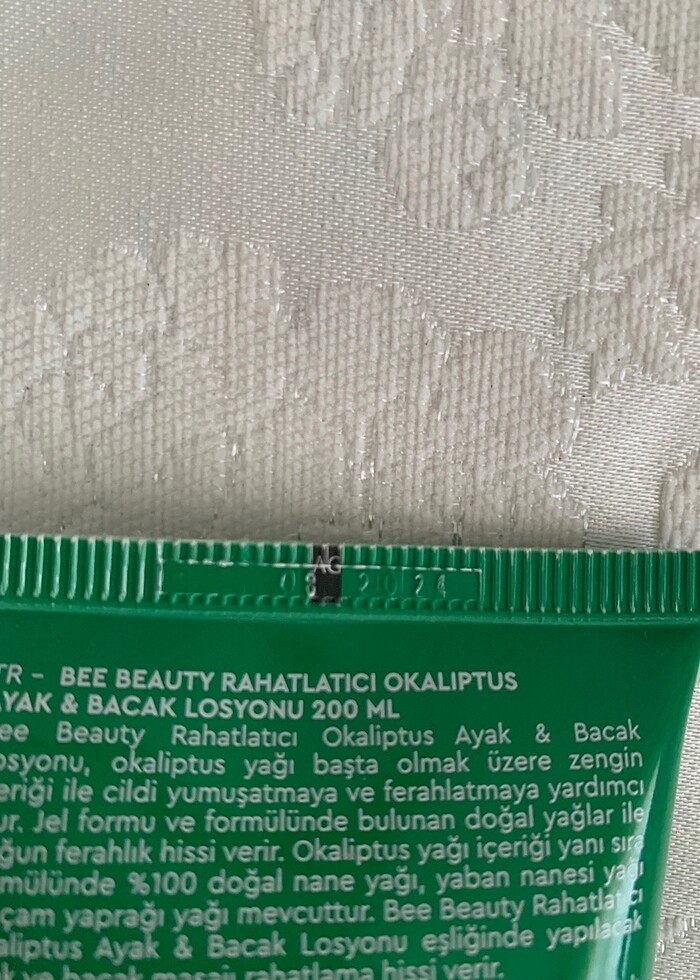 Bee beauty ayak bacak losyonu - Görsel 4