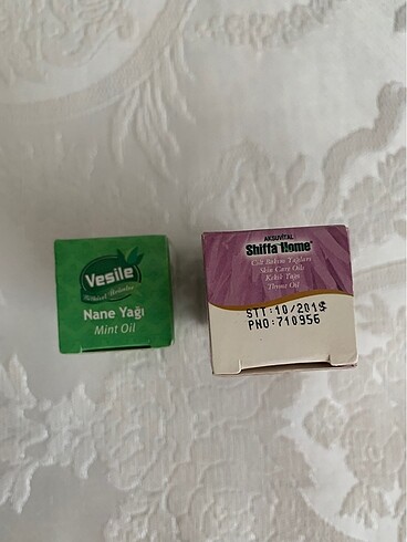 Diğer Nane ve kekik yağı