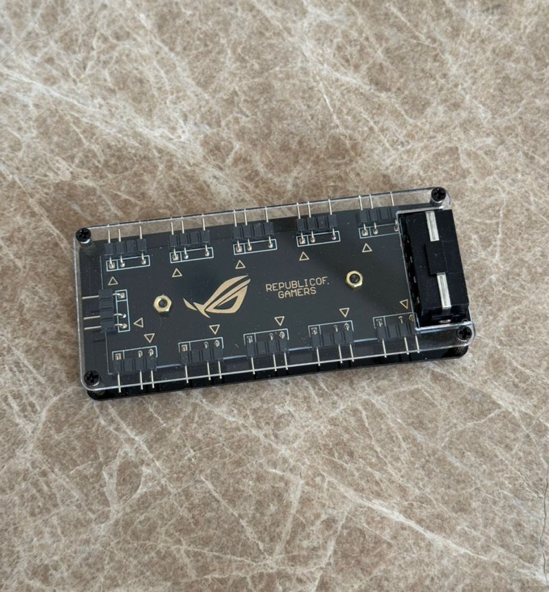 Pasty 5V 3-Pin RGB 10 Hub Splitter Sata Güç Adaptörü - Görsel 5