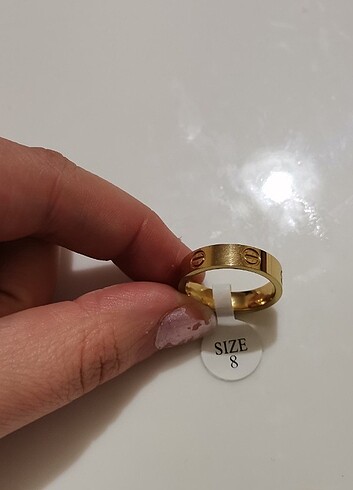 Beden Cartier çelik yüzük