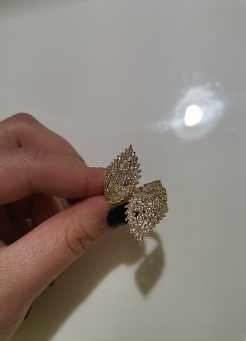Beymen Xuping yaprak yüzük