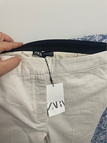 Zara Kadın Zara Beli Lastikli Etiketli Pantolon