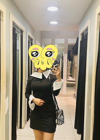 Siyah Mini Elbise