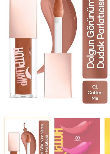 Bej Tonlu Hotplump Dudak Parlatıcısı