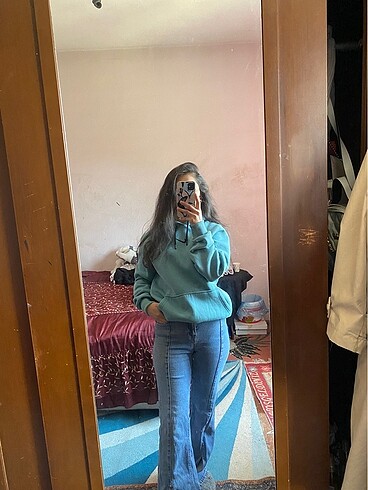 Jean Bol paça pantolon - Görsel 6