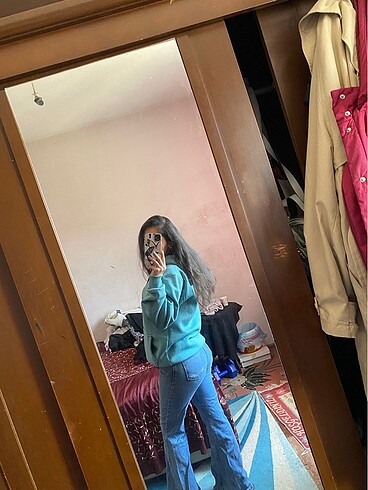 Jean Bol paça pantolon - Görsel 8