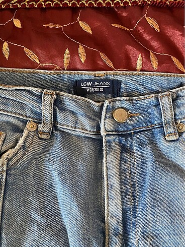 m Beden Jean Bol paça pantolon