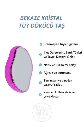 s Beden Tüy alıcı crystal epilatör