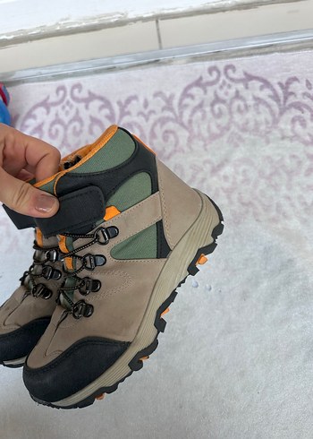 Erkek Çocuk Kamuflaj Desenli Kışlık Bot - Görsel 2