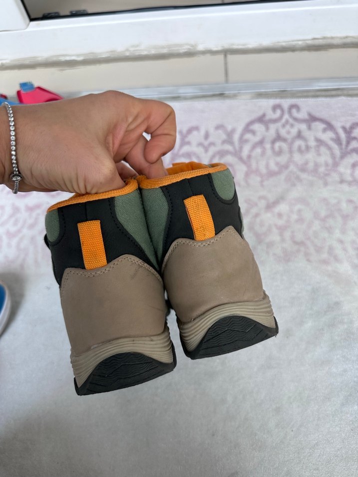 Erkek Çocuk Kamuflaj Desenli Kışlık Bot - Görsel 4