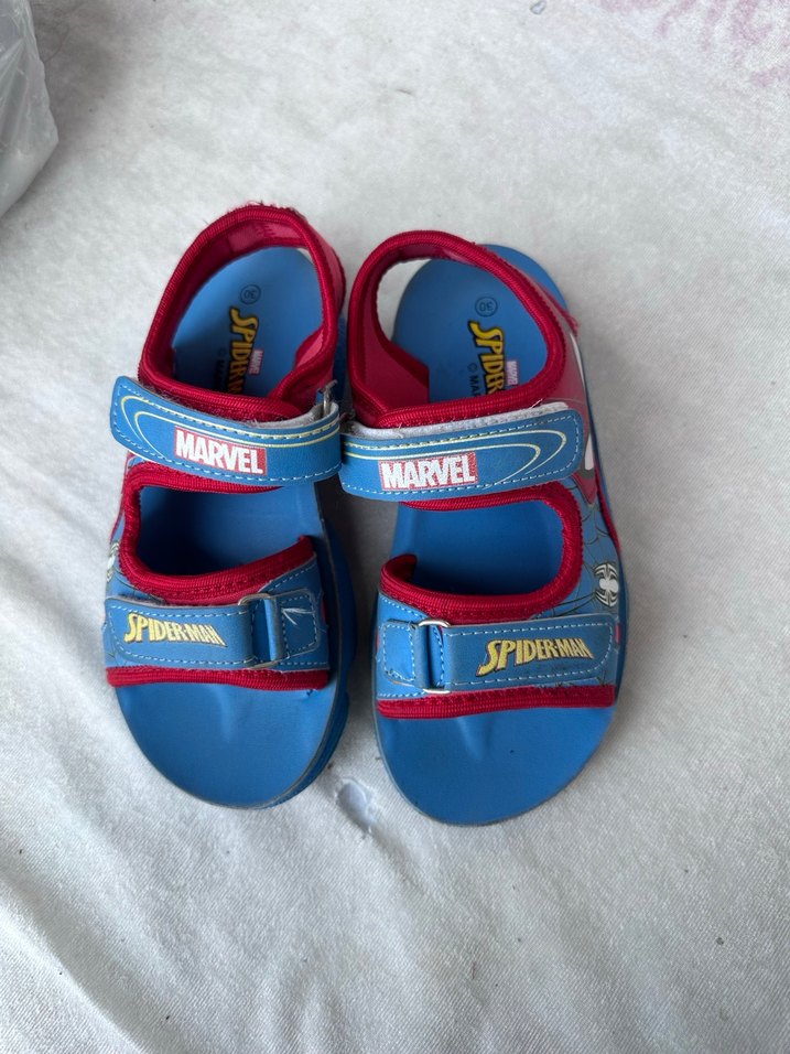 Marvel Spiderman Erkek Çocuk Mavi Sandalet - Görsel 2