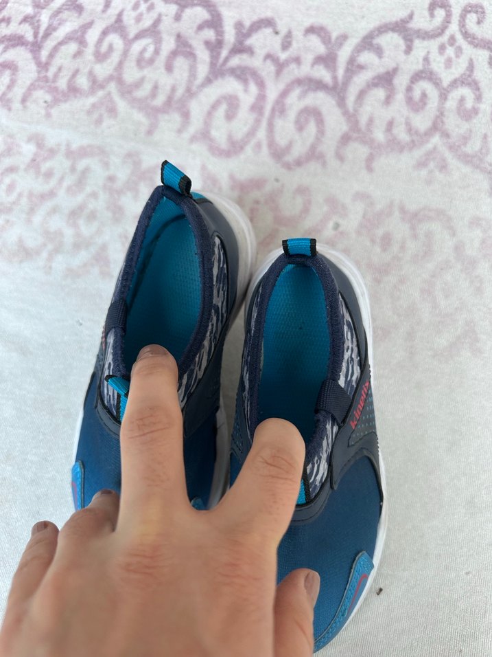 Mavi Bağcıksız Erkek Çocuk Spor Ayakkabı - Görsel 3