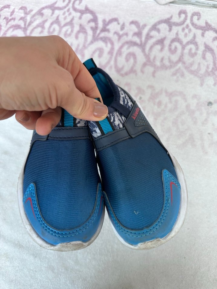 Mavi Bağcıksız Erkek Çocuk Spor Ayakkabı - Görsel 2