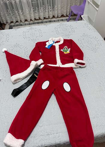 Çocuk Kırmızı Street Wear Takım - Görsel 4