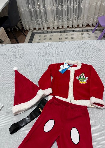 Çocuk Kırmızı Street Wear Takım - Görsel 5