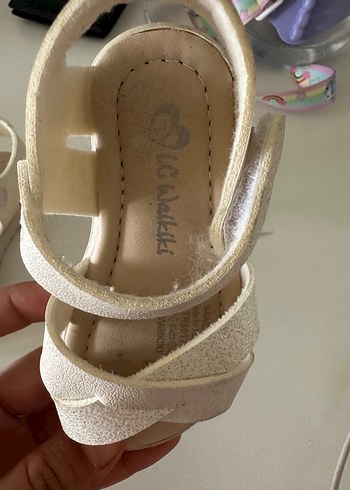 Bej Tokalı Kız Çocuk Terliği - Görsel 4