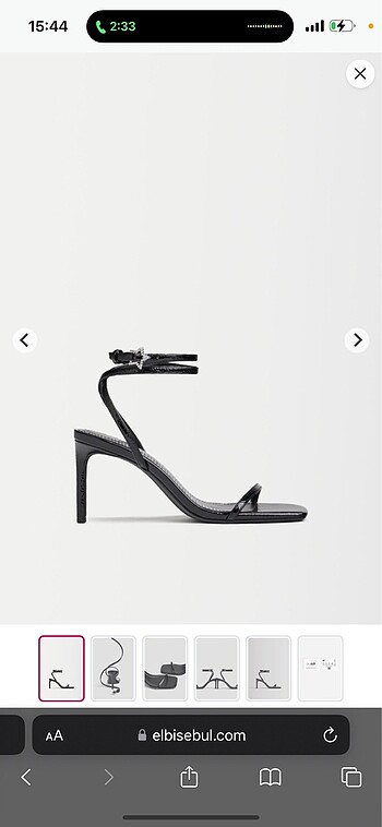 Bershka bershka topuklu sandalet